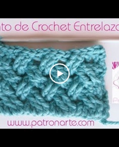 Punto de Crochet Entrelazado Celta