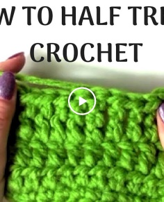 How to Half Treble Crochet (HTR)  Crochet Stitch List