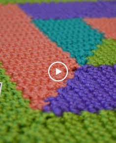 10 Stitch Crochet Blanket Tutorial
