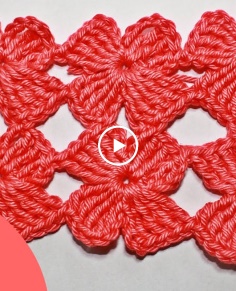 crochet clover stitch