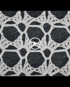 lace stitch on crochet  pattern 16