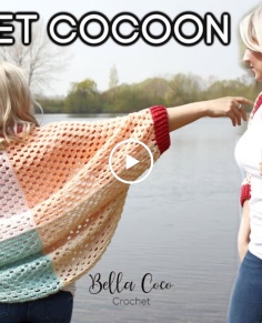 CROCHET: CROCHET COCOON  CARDIGAN  Bella Coco Crochet