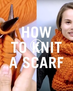 How to Knit a Scarf - Step by Step Tutorial for Beginners