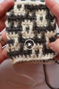 Mosaic crochet tutorial