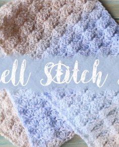 Easy Shell Stitch Scarf - How to Crochet
