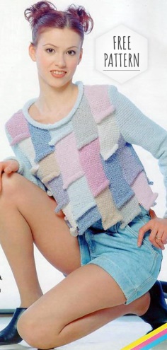 Crochet Stylish Blouse Free Pattern
