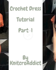 How to crochet summer dress - Part 1
