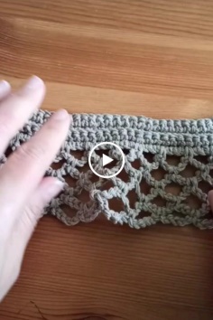 Crochet tutorial video pattern
