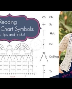 Reading Crochet Chart Symbol: Basics Tips and Tricks