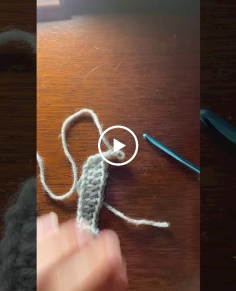Crossed Double Crochet Stitch Tutorial