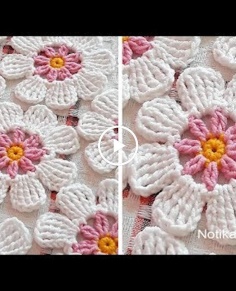 Crochet Flower EASY Pattern