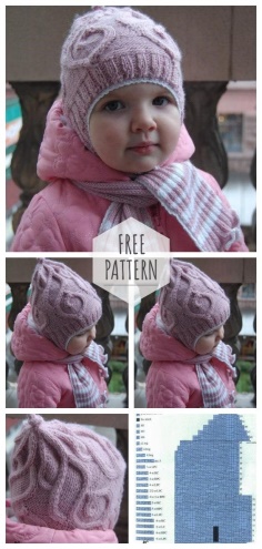 Hat for kids free pattern