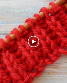 English Rib Fishermans Rib Knitting Stitch Variation