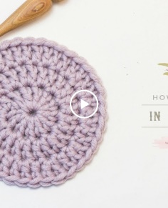 How To: Crochet In The Spiral  Easy Tutorial by Hopeful Honey