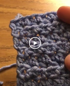How to Crochet the Alternating Half Double Crochet Stitch  HDC Stitch  How to Crochet 