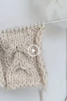 How to tie a braid without an auxiliary knitting needle