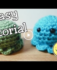 EASY - Octopus Crochet Tutorial - (step by step)
