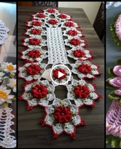 Most Demanding And Trending Designer Crochet Table Runner Pattern