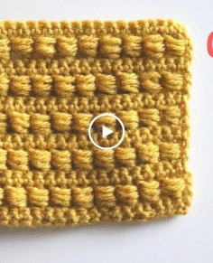 Amazing Crochet Bead Stitch Free Pattern Crochet Tutorial