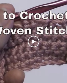 How to Crochet the Woven Stitch  an Annie39;s Tutorial
