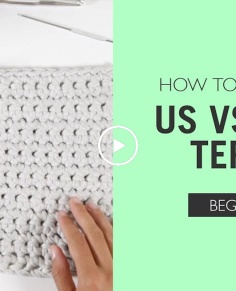 How to Crochet US vs ENG Terms