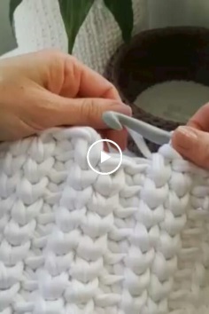 Crochet Basket Stitch Video
