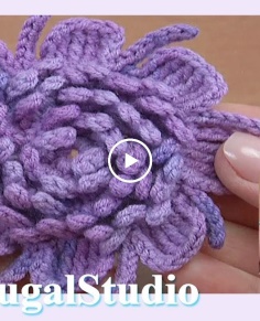 Crochet Flower  Decor and Lace Tutorial 