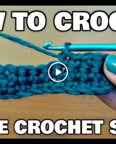 How to Crochet For Beginners  Single Crochet Stitch  Kristin's Crochet Tutorial's