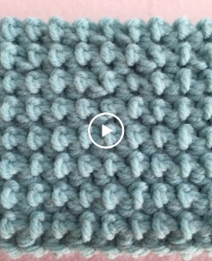 Crochet Rug Stitch Tutorial  ONE ROW REPEAT??