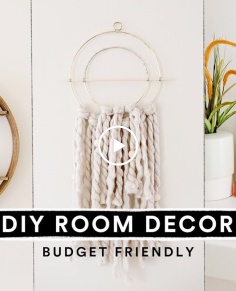 Budget Friendly DIY ROOM DECOR You NEED TO CREATE! so cute