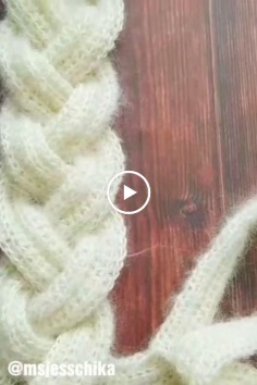Easy Way to Make a Braided Scarf