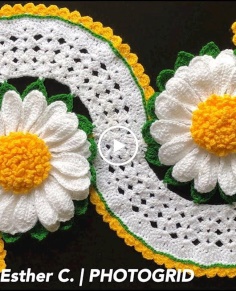 How to crochet a table runner 