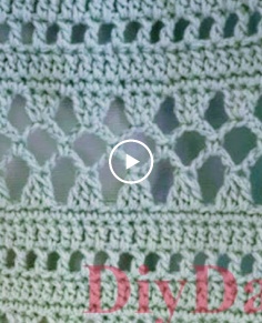 Crochet Lace  BlanketScarf stitch