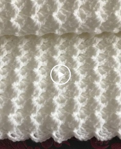 Easiest Crochet Baby Blanket