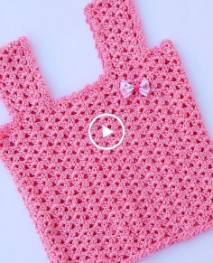 Crochet tank top very easy