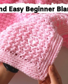 Fast And Easy Beginner Blanket Tutorial
