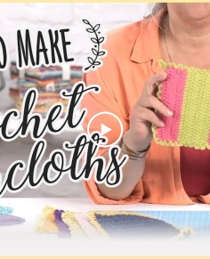 Handmade Crochet Dishcloths: How To Crochet Dishcloths At Home