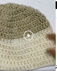 Easiest Crochet Beanie -  Fast and Easy  Beginner Level