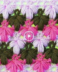 Unique Crochet stitch puff very easy