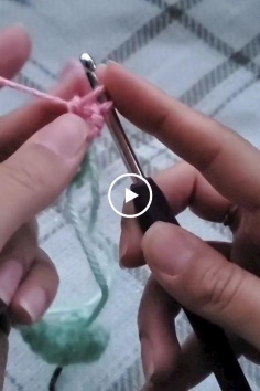 How to Crochet Yarn Tails Into Your Stitches 
