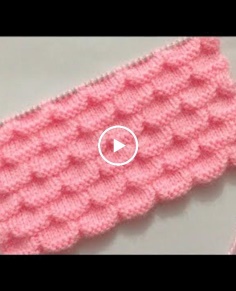 Very Beautiful Knitting Stitch pattern For Sweater Cardigan Blanket