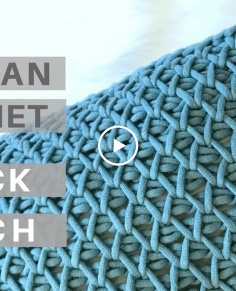 Yes it's crochet! - Learn the Tunisian Crochet Smock Stitch *Video Tutorial and New Pattern*