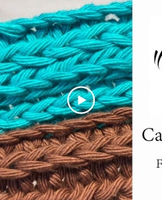 Tutorial - How to crochet the Camel Stitch