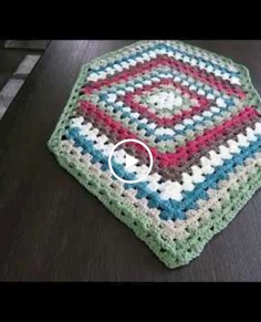 Crochet table runner step-by-step