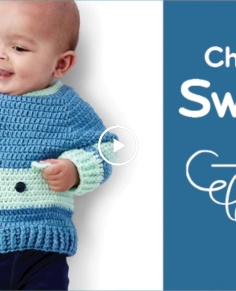 Crochet Baby Bear Sweater Pattern