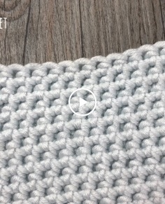 Single Crochet Thermal Stitch - How to Crochet