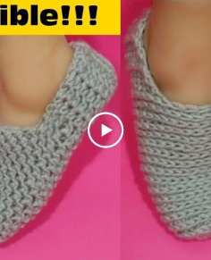 Crochet Slippers Tutorial - The Secrete to Reversible Slippers!