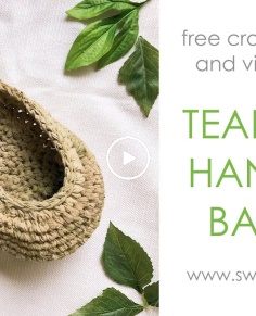 TEARDROP HANGING BASKETS  Easy DIY Tutorial + Free Crochet Pattern
