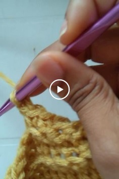 Crochet Rib Stitch
