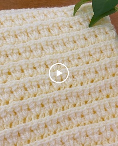 Easy & Quick Crochet Sweet Stitch